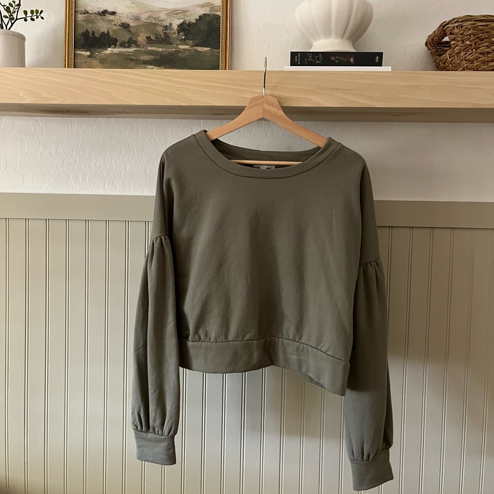 ABOUND bubble sleeve sweater